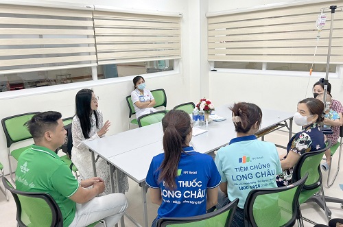 Nhãn hàng yoosun rau má đồng hành cùng FPT long châu