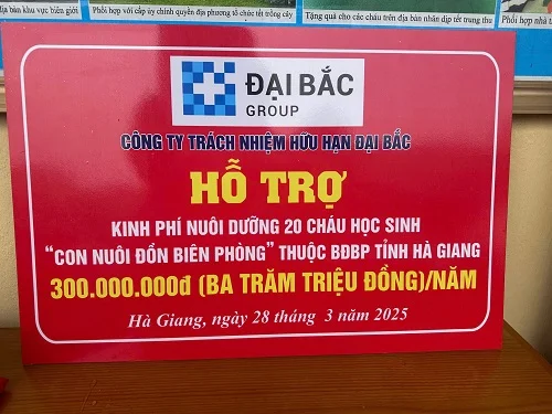 Chương trình thiện nguyện công ty tnhh đại bắc