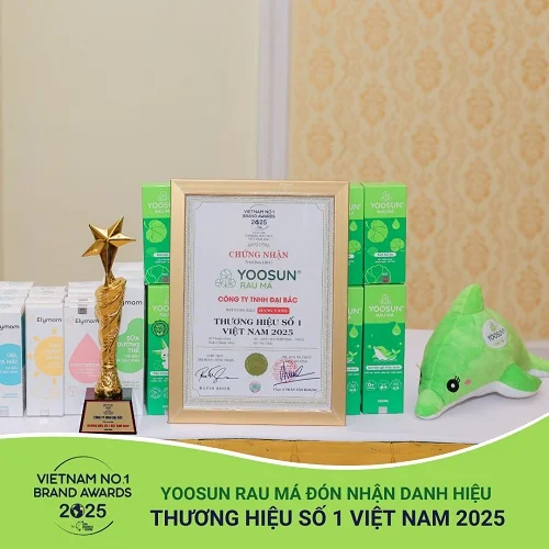 Thương hiệu số 1 Việt Nam Yoosun Rau má