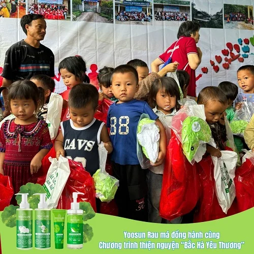 Chương trình của nhãn hàng Yoosun Rau má 