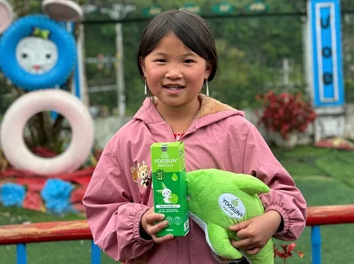 Chương trình thiện nguyện Yoosun Rau má thumb